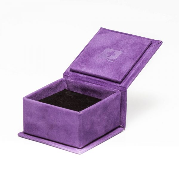 cutie de catifea pentru bijuterii de lux